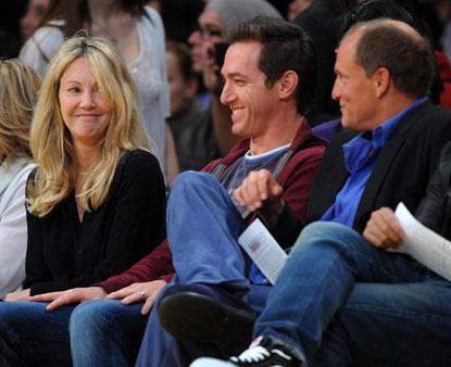 //heather locklear lakers game