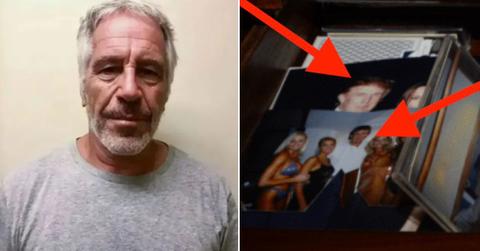 Composite photo of Jeffrey Epstein and Donald Trump