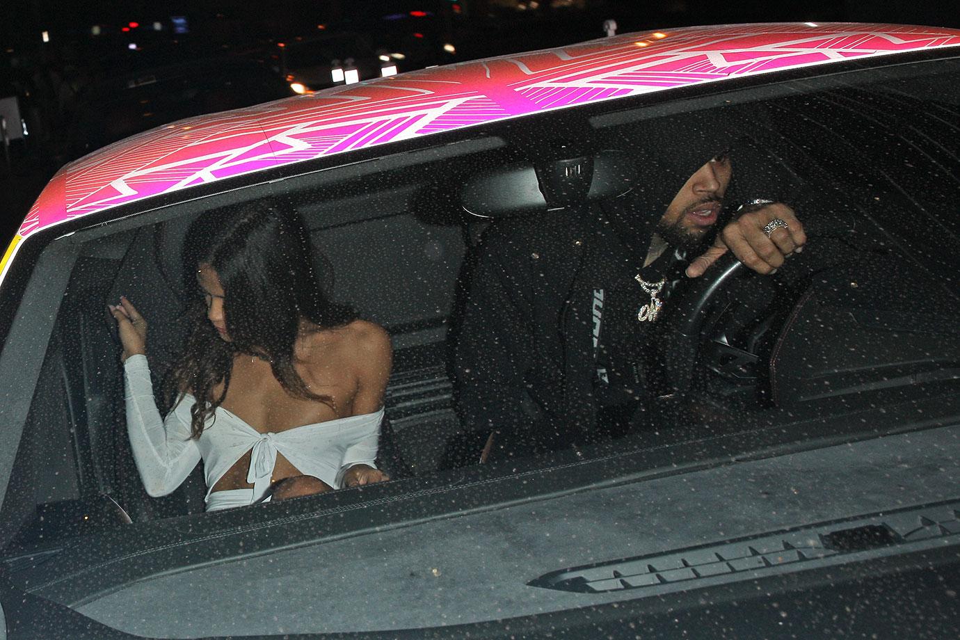 Chris Brown Seen With Mystery Woman While Expecting Child