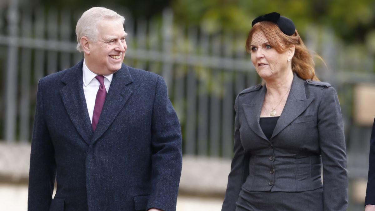 Photo of Andrew Windsor and Sarah Ferguson