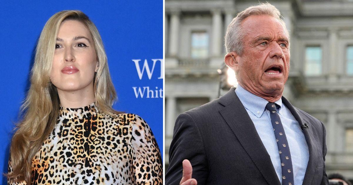 Photo of Olivia Nuzzi and Robert F, Kennedy Jr.