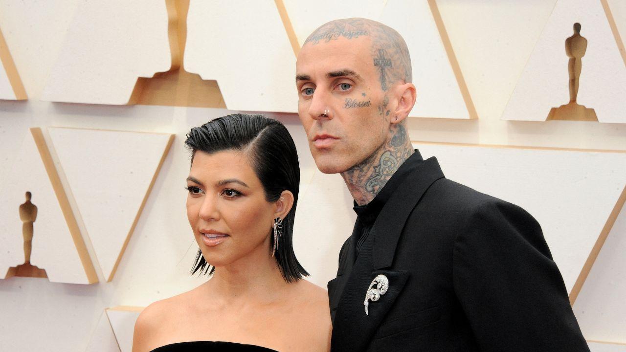 Photo of Kourtney Kardashian, Travis Barker