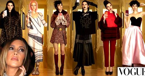 //vogue crowns kendall jenner it girl of fashion over kim kardashian wide