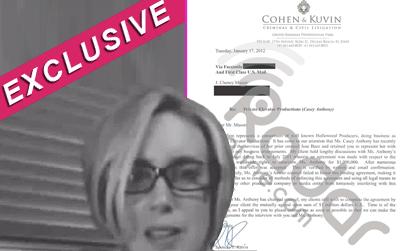 //casey anthony letter post