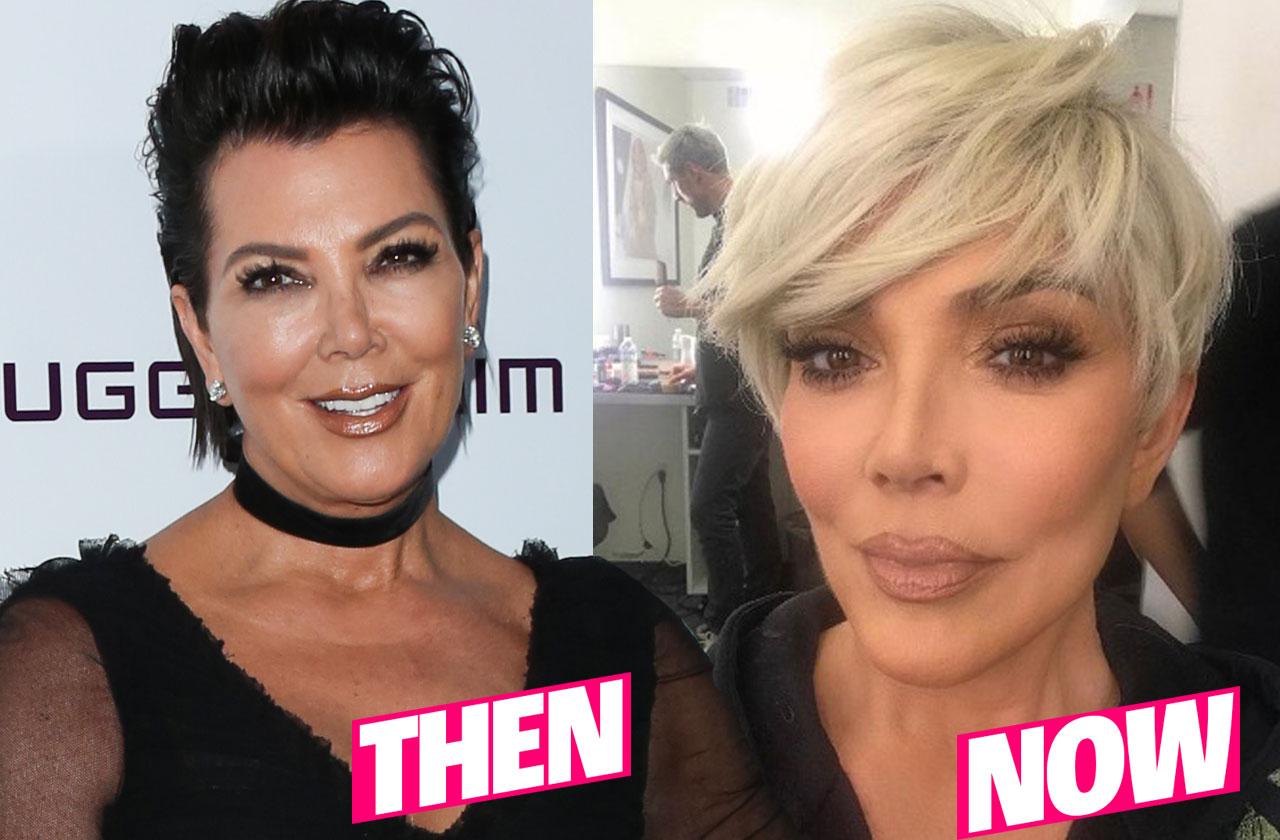 //Kris Jenner Plastic Face pp