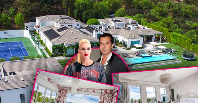 //Gwen Stefani Gavin Rossdale Divorce House For Sale pp