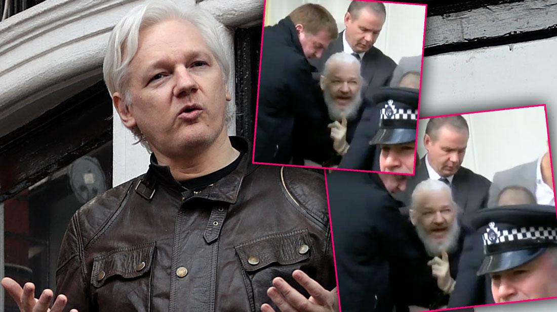 Wikileaks Co Founder Julian Assange Arrested Outside Embassy 3081