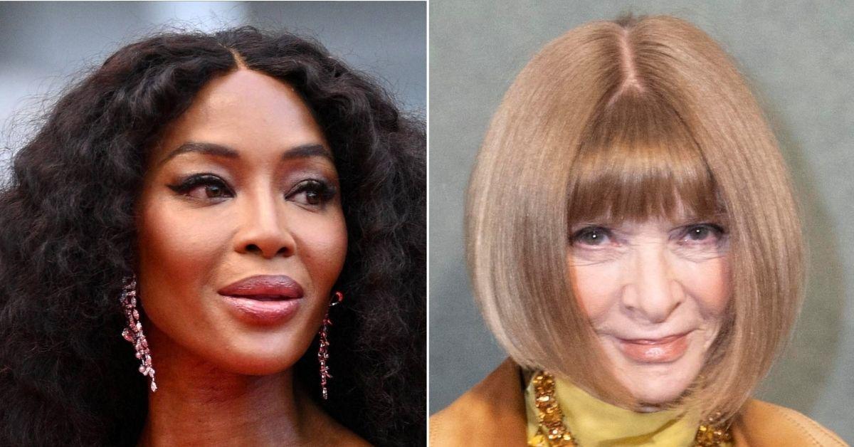 Photo of Naomi Campbell and Anna Wintour