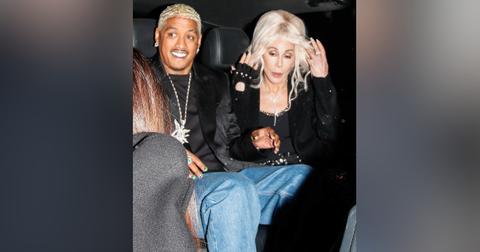 cher spotted with alexander ae edwards paris fashion week