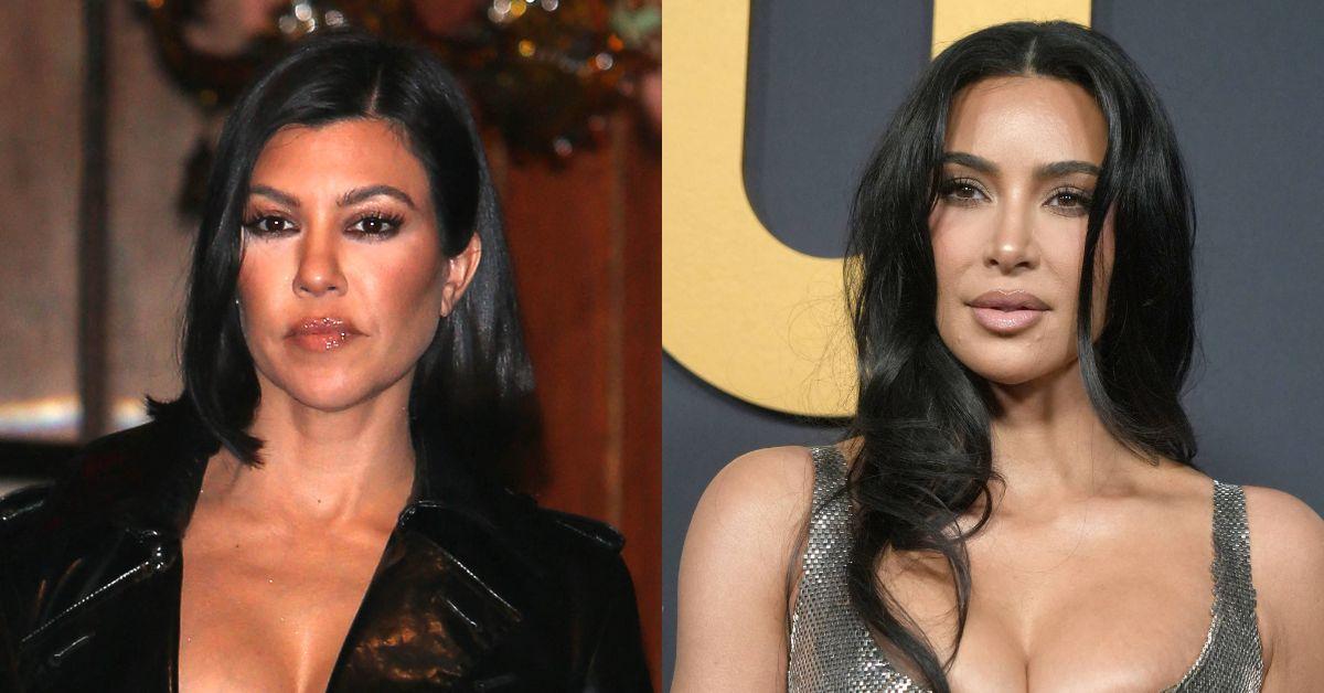 Photo of Kourtney Kardashian, Kim Kardashian