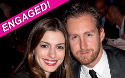 //anne hathaway engaged