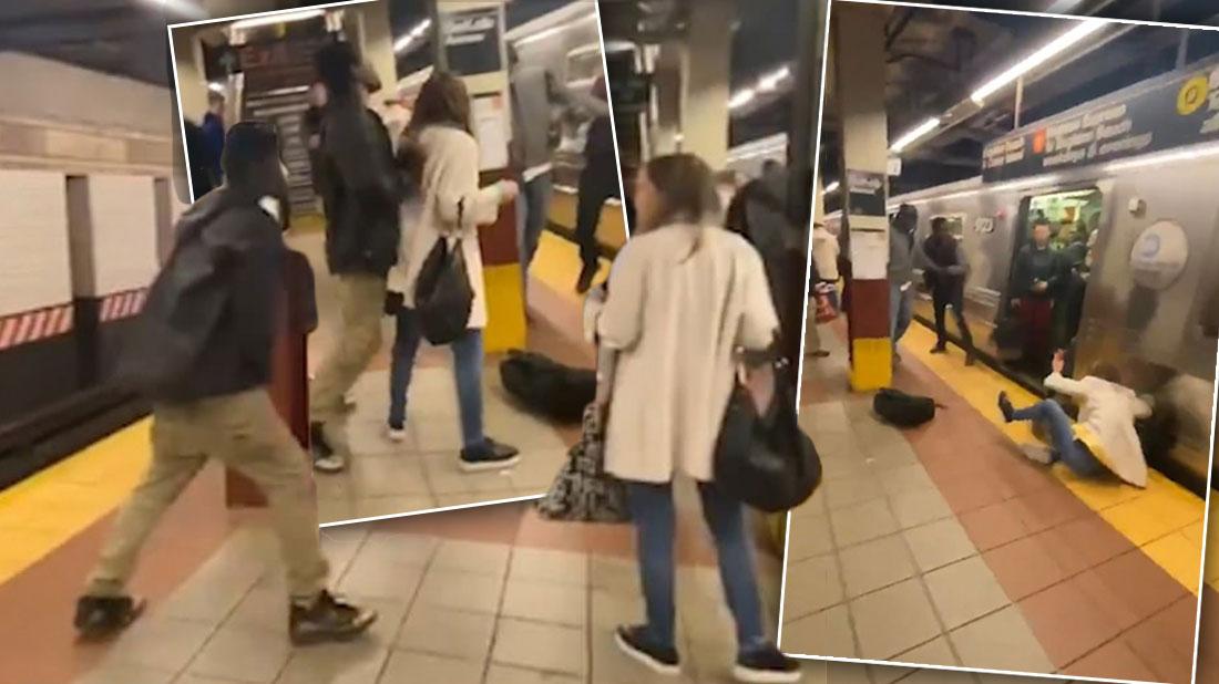 Serial Subway Criminal Caught On Video Shoving Woman Onto Train