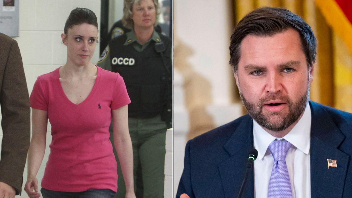 Photo of Casey Anthony and JD Vance