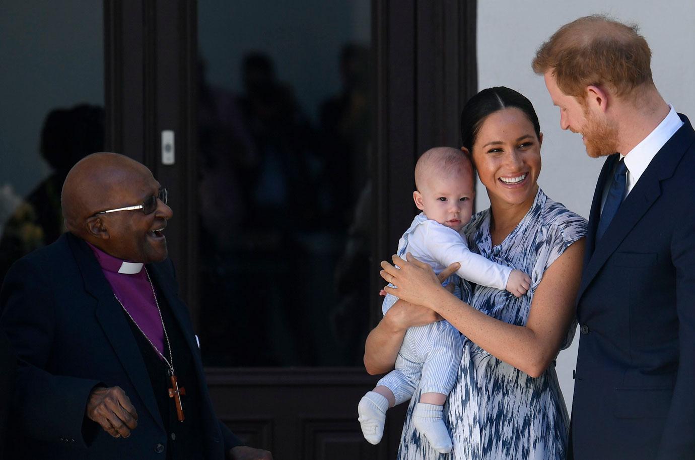 Prince Harry & Meghan Markle Bring Archie On Cape Town Visit