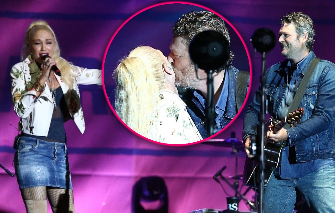 Gwen Stefani And Blake Shelton PDA In Oklahoma