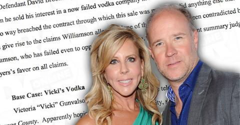 Vicki Gunvalson Boyfriend Brooks Ayers Vickis Vodka Lawsuit Dismissed