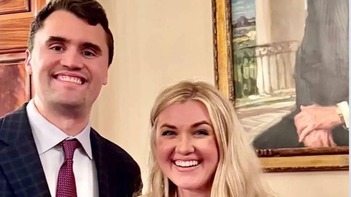 Charlie Kirk and Wife Erika Kirk 