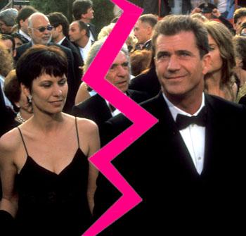 //mel gibson robyn gibson divorce official getty