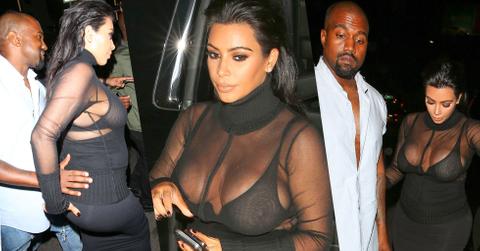 Kim Kardashian wardrobe malfunction