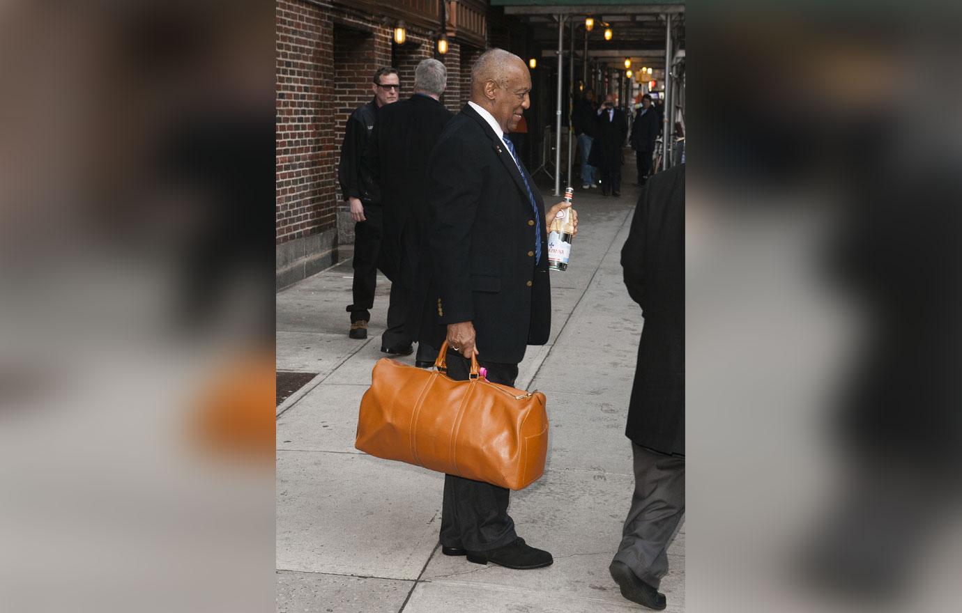 //bill cosby cash duffle bag