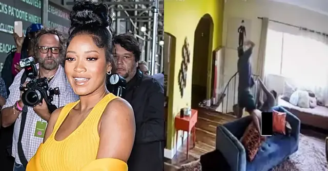 keke palmer serves ex boyfriend darius jackson restraining order at his moms house