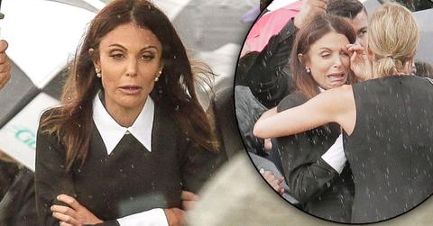 //bethenny frankel dead boyfriend dennis shields funeral breaks down pp