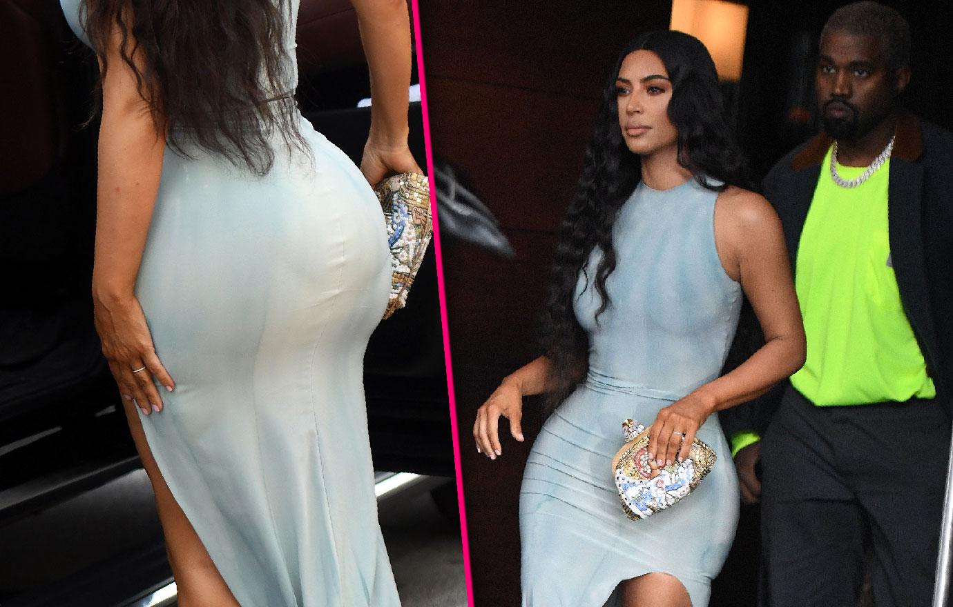 Kim Kardashian Wears Form-Fitting Dress While Shopping with Kanye West in  Miami: Photo 4205902, Kanye West, Kim Kardashian Photos