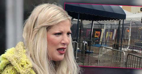 Tori Spelling Lego Movie 2 Red Carpet