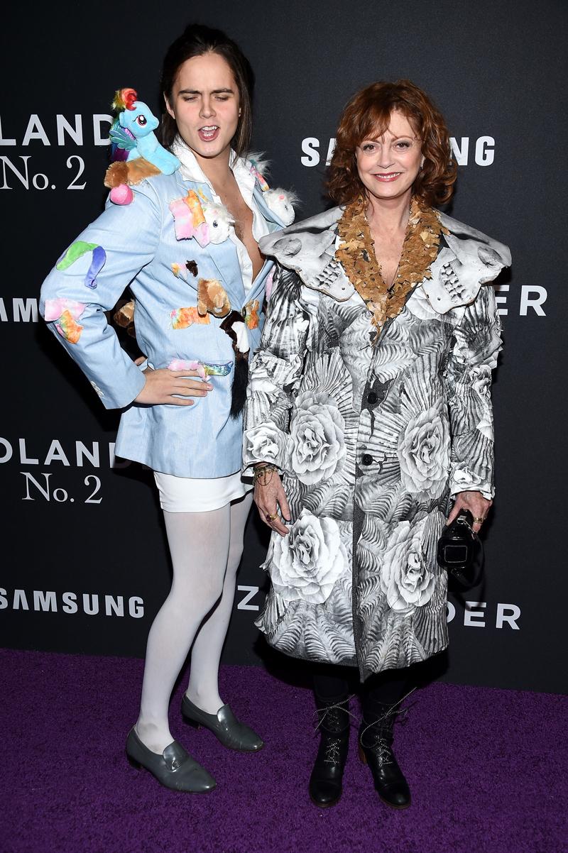 Susan Sarandon Son Skirt Zoolander 2 Premiere