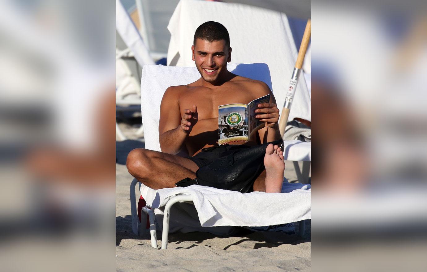 Kourtney's Sex Buddy Younes Bendjima Spotted In Miami