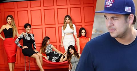 //rob kardashian avoids sisters mom pp