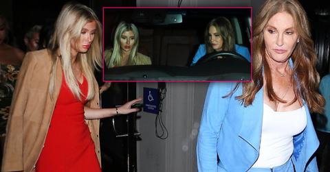 Caitlyn Jenner Sophia Hutchins Share Pre Easter Dinner