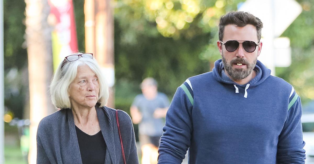 ben affleck mom released hospital wheelchair j lo wedding