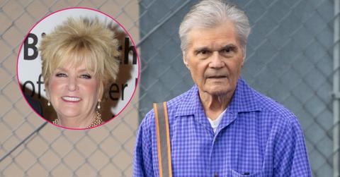 Fred Willard wears a blue shirt. Inset, Mary willard.