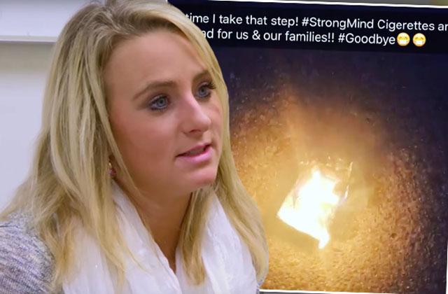 //leah messer quits smoking pp