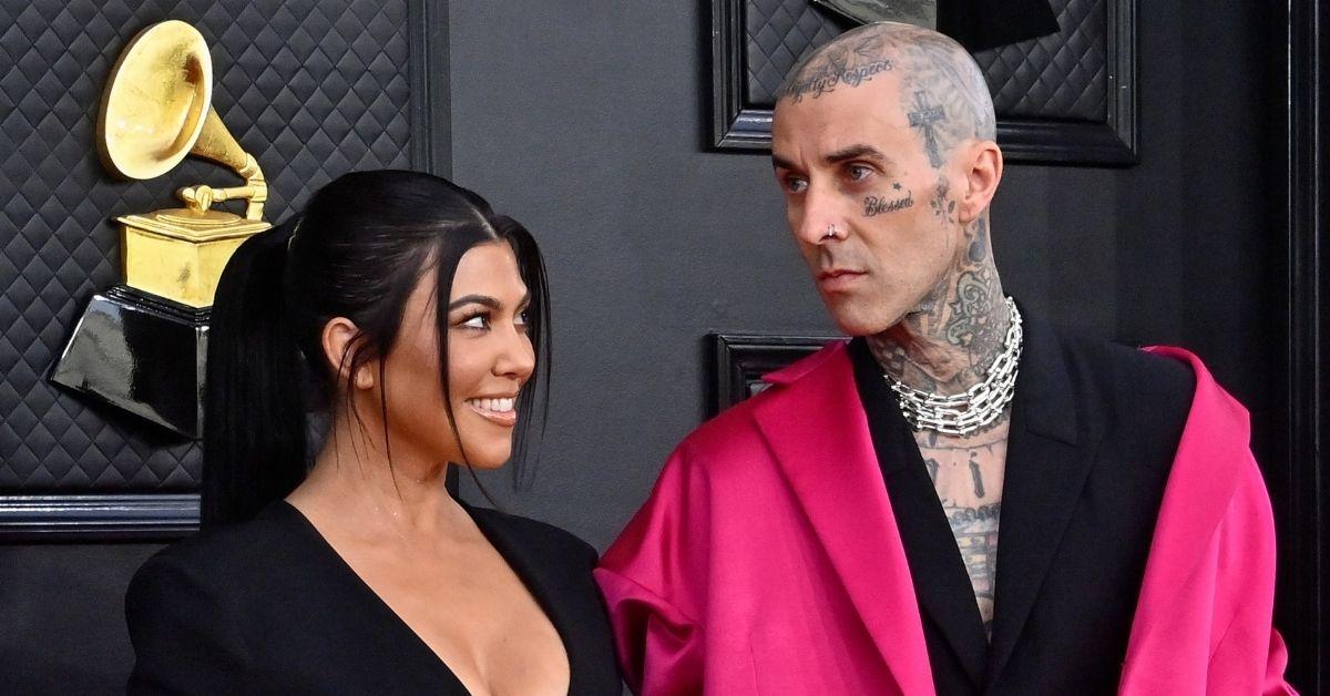 Kourtney Kardashian Seen For First Time Since Wedding To Travis Barker