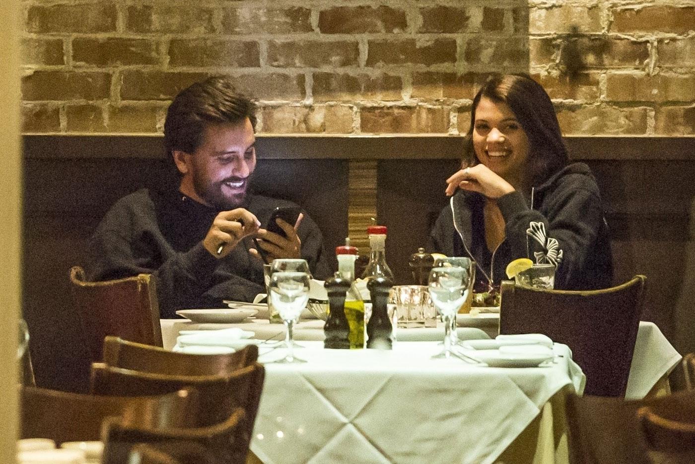 Scott Disick Sofia Richie Date Drinking