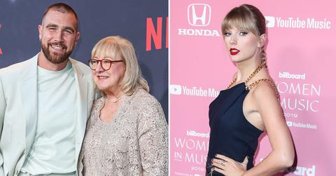 travis kelce mom taylor swift