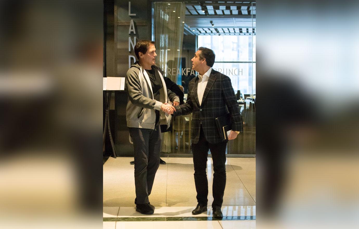 //mark cuban michael cohen breakfast meeting nyc