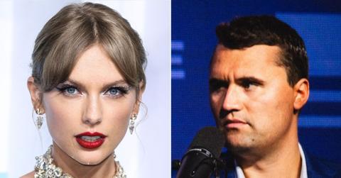 picture of Taylor Swift and Charlie Kirk