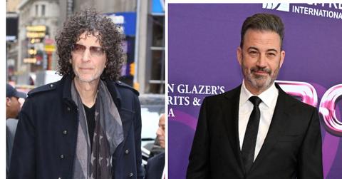 Photo of Howard Stern and Jimmy Kimmel