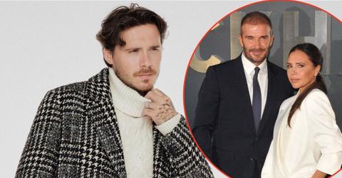 Photo David, Victoria and Brooklyn Beckham