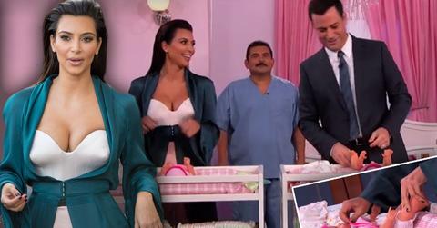//kim kardashian on jimmy kimmel pp