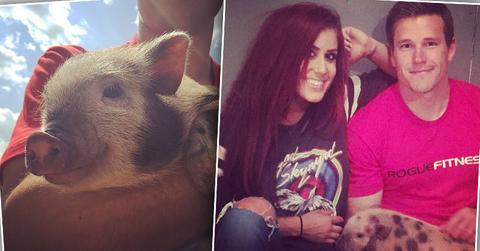 ‘Teen Mom’ Chelsea Houska Cole DeBoer Baby Pig