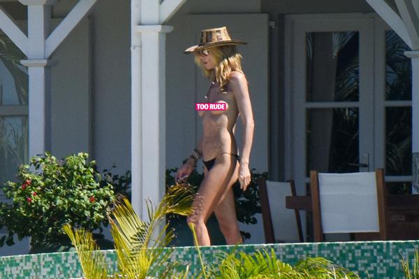 //vito schnabel heidi klum topless st barths