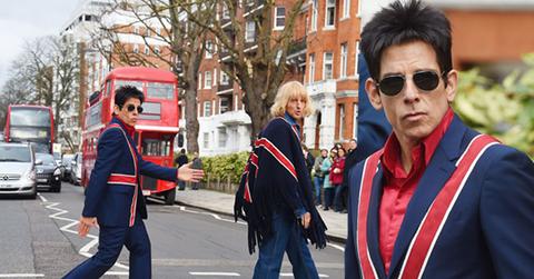 //zoolander ben stiller owen wilson beatles abbey road pp