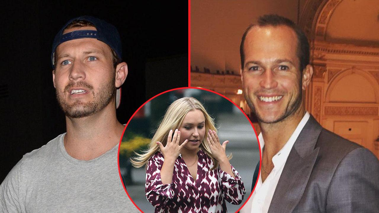 Hayden Panettiere was rumored to have been in a love triangle with Brian and Zach Hickerson.