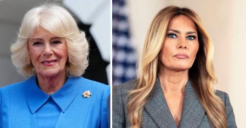 Photo of Queen Camilla and Melania Trump