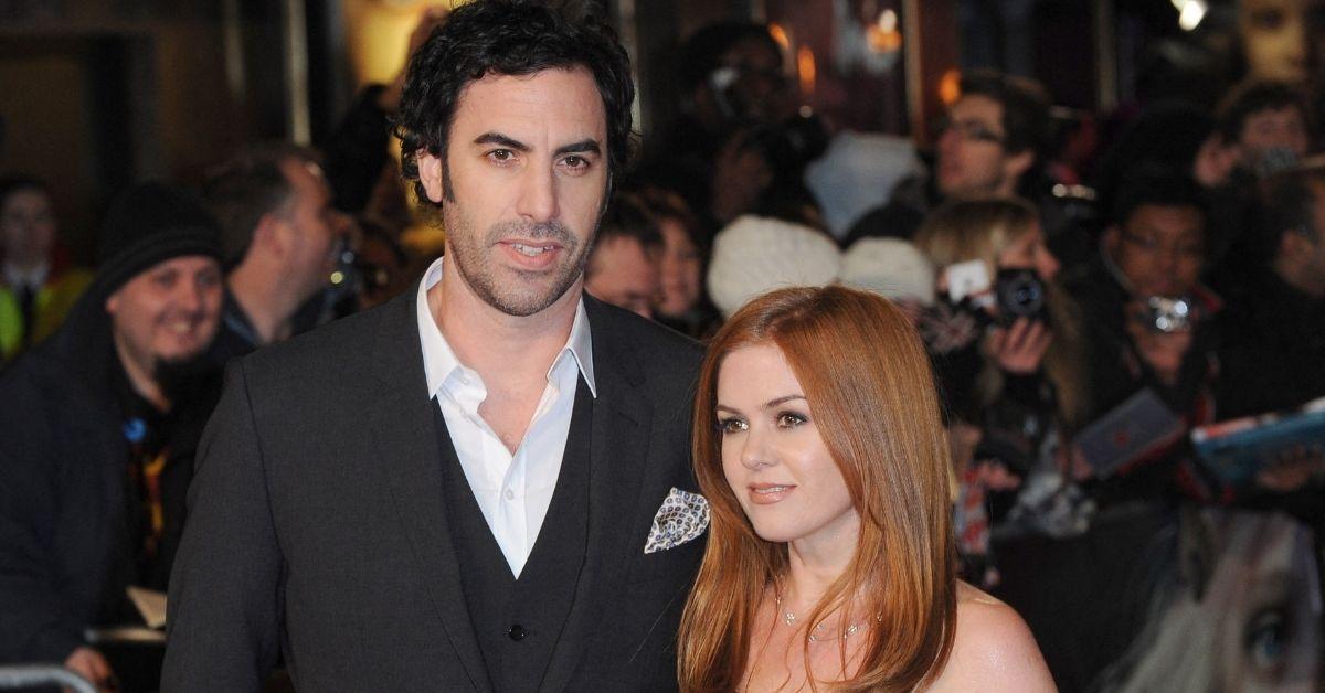 picture of Sacha Baron Cohen and Isla Fisher