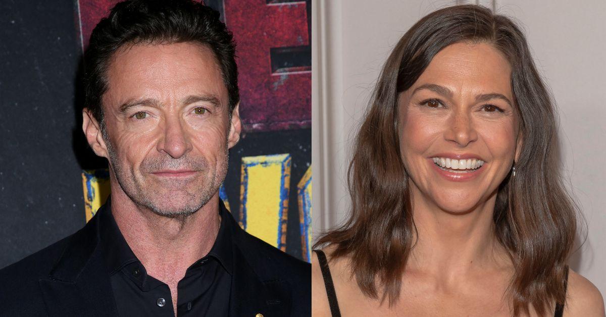 Jackman was seen hand in hand with his new partner at a Santa Monica restaurant.